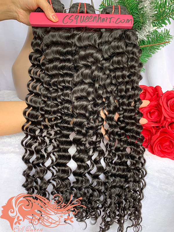 Csqueen Mink hair Italian Wave 9 Bundles 100% Human Hair Virgin Hair